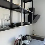 Minimal Cream Pool-front In Apartamento
