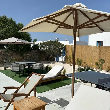 Minimal Cream Pool-front In Apartment