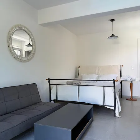 Minimal Cream Pool-front In Apartment *