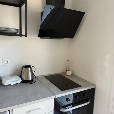 アパート Minimal Cream Pool-front In パロス島